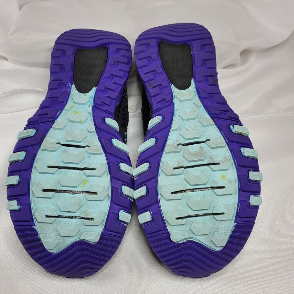New Balance 410 Trail Running Shoes Womens 9.5 B Black With Purple/blue Accents - Picture 13 of 13